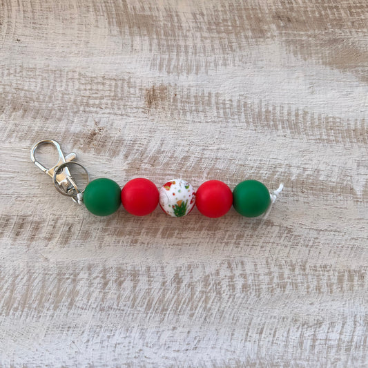 Christmas tree key chain